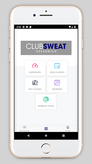 Club Sweat Screenshot 1