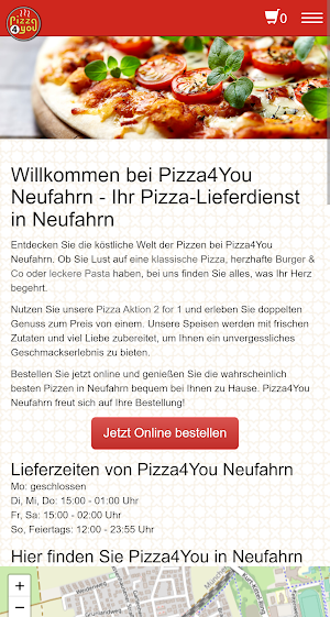 Pizza 4 You Screenshot 0