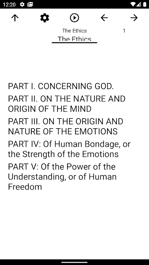 Book, The Ethics Screenshot 0