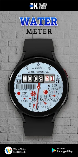Water Meter - Watch Face Screenshot 0