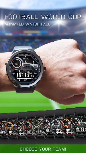 FOOTBALL WORLD CUP Watch face Screenshot 1