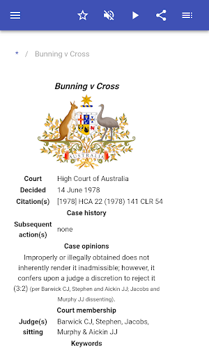 Evidence law Screenshot 1