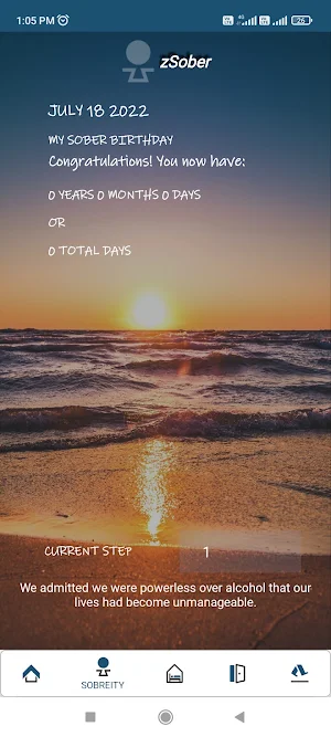 zSober AA, AA Meetings,Rehab Screenshot 0
