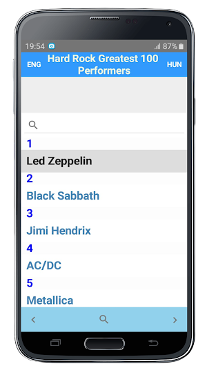 Hard Rock Greatest 100 Screenshot 1