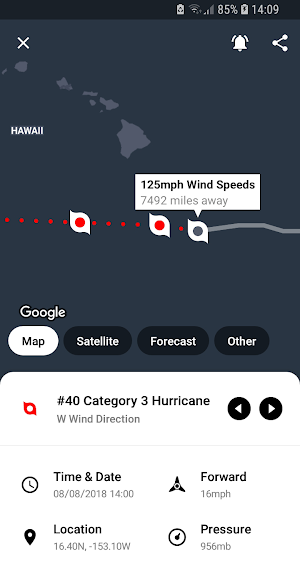 My Hurricane Tracker Pro - Storm & Tornado Tracker Screenshot 0