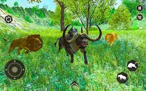 Angry Bull Attack Cow Games 3D Screenshot 1