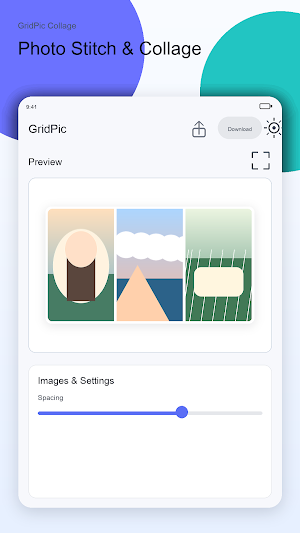 GridPic - Photo Grid & Collage Screenshot 0
