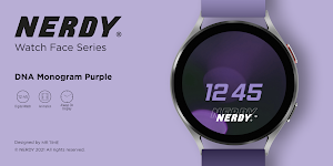 DNA Monogram Purple  |  NERDY Screenshot 0