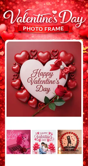 Valentine Day Photo Frame Screenshot 3