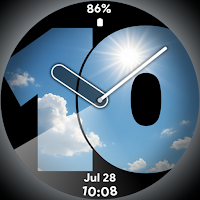 Pixel Weather 4 - Watch face