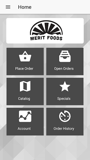 Merit Foods Online Ordering Screenshot 0