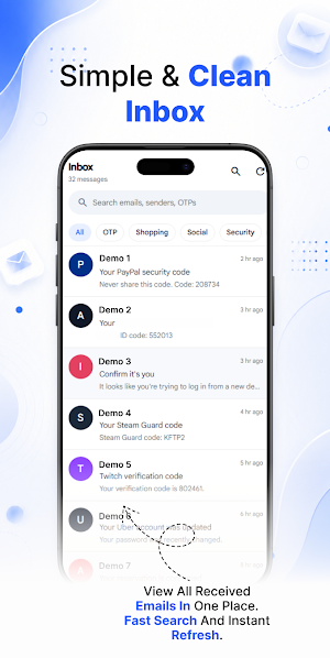 Disposable Temp Mail Generator Screenshot 2