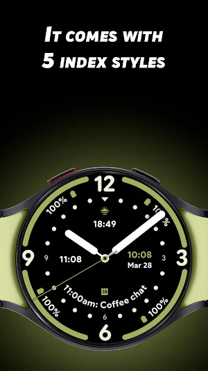 Simple Dial 3 - Watch face Screenshot 3