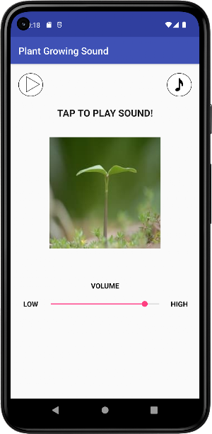 Plant Growing Sound Screenshot 0