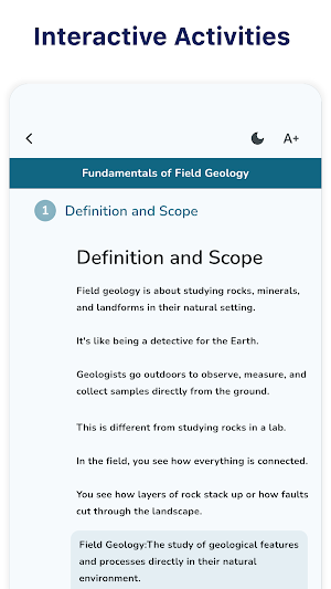 Field Geology Screenshot 2