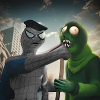 Purple spoder man