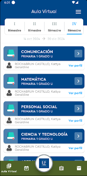 Colegio El Fundamento Screenshot 2