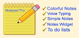 Notepad Pro - Color Notes Screenshot 1
