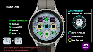 JW087 jwstudio watchface Screenshot 2