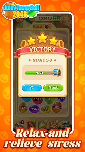 Juicy Jump Ball 2048 Screenshot 3