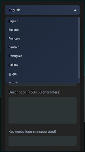 SEO Meta Tags Generator Screenshot 2