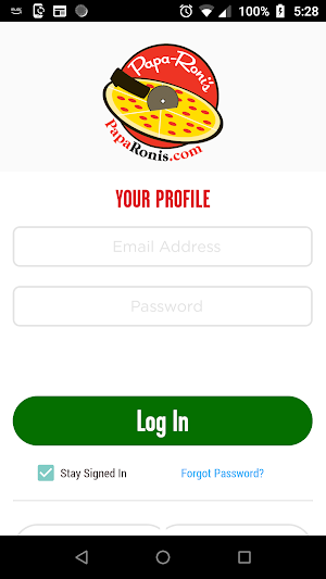 Papa Ronis Pizza and Ice Cream Screenshot 0