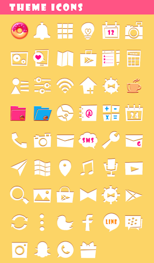 Colorful Donuts Theme Screenshot 3