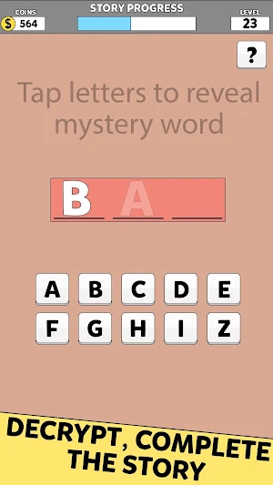 Bank Robbery Word Mystery: Escape Games Story Screenshot 1