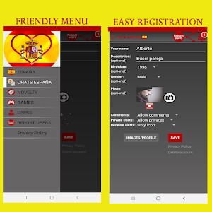 Spain chat rooms, singles Screenshot 0