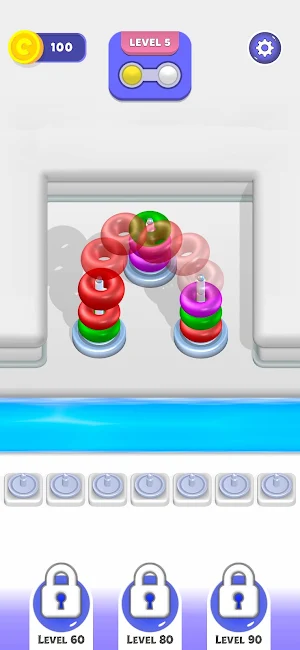 Sort Merge 3D Screenshot 0