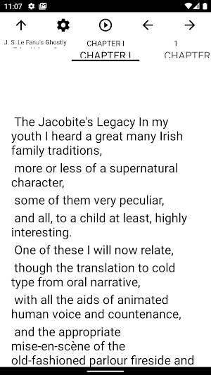 Book, J. S. Le Fanu's Ghostly  Screenshot 1