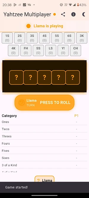 Yahtzee Multiplayer Screenshot 0