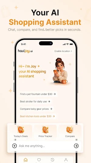 Hauljoy AI: Shopping Assistant Screenshot 1