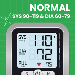 Blood Pressure Monitor Screenshot 1