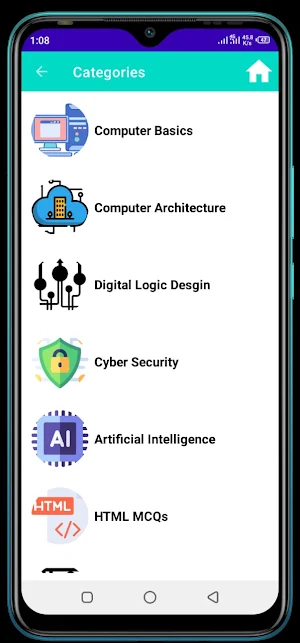 Computer Science MCQs Academy Screenshot 1