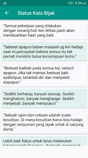 Status WA Terbaru 2019 dan Lucu Screenshot 3