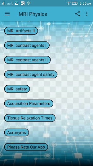 MRI Physics and Imaging Technology Screenshot 3