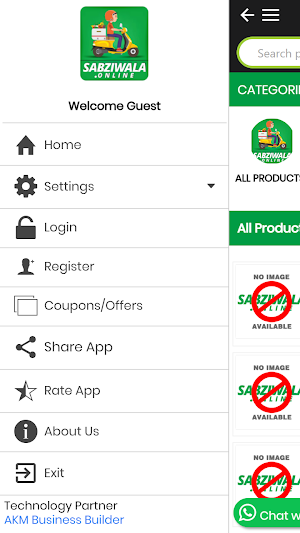 Sabziwala Online Screenshot 1