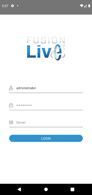 FusionLive Alarms Screenshot 0