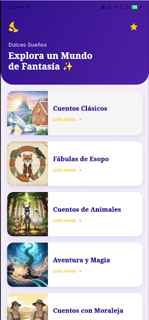 Cuentos para Dormir Screenshot 0