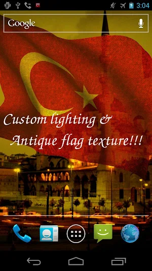 Turkey Flag Screenshot 2