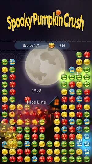 Spooky House ® Pumpkin Crush Screenshot 0