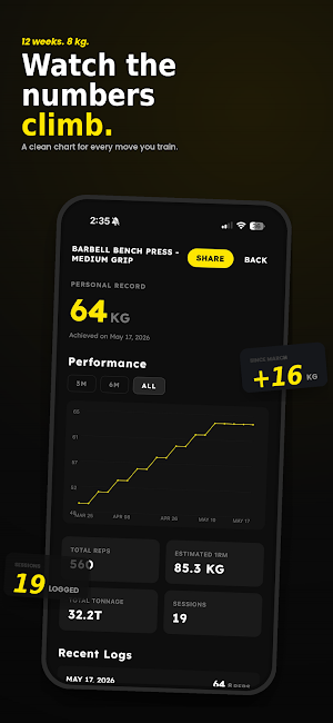 Spotter: AI Workout Companion Screenshot 2