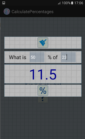 Calculate Percentages Pro Screenshot 1