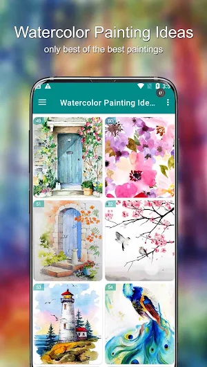Watercolor Painting Ideas Screenshot 2