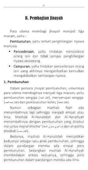 Fiqih Jinayat Screenshot 3