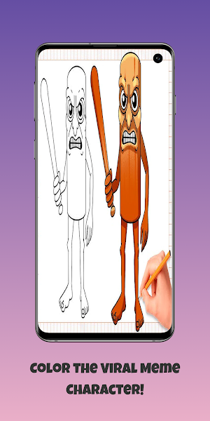 Tung Tung Tung Sahur Coloring Screenshot 0