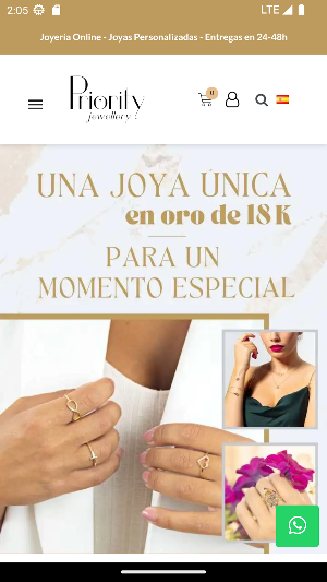 Joyería Priority Screenshot 0