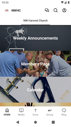 NW Harvest Church Screenshot 0