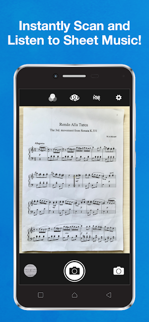 Sheet Music Scanner Pro Screenshot 1